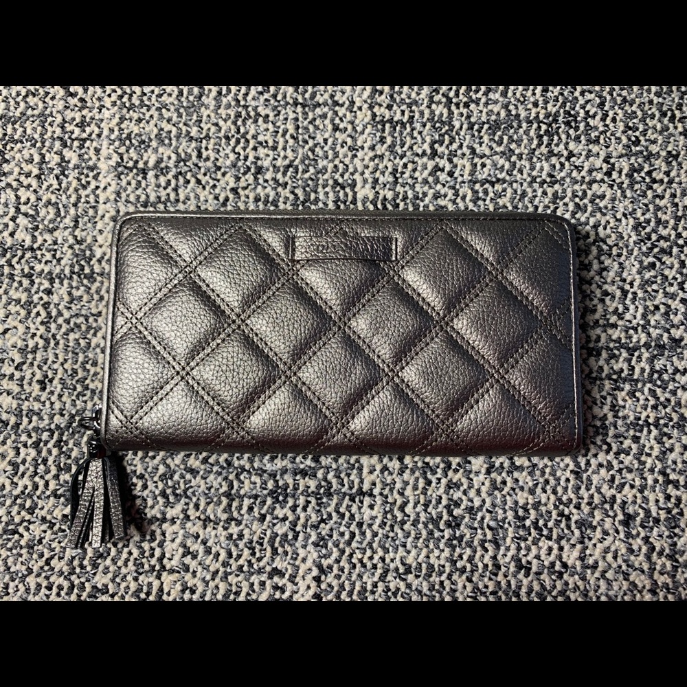 NWT Cole Haan Benson Quilted Continental Wallet